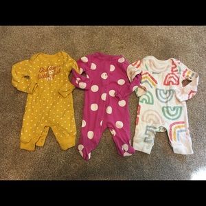 Girl’s Newborn PJ’s Bundle